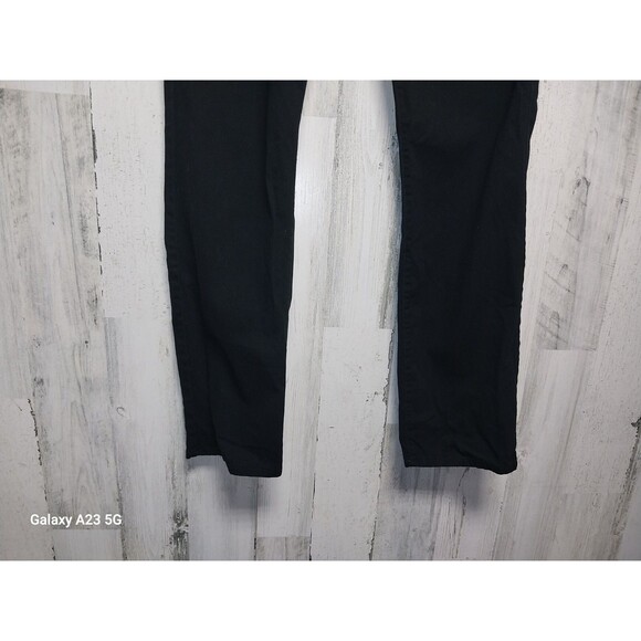 Gap Jeans Men's Straight Leg Black Denim Size 28x30 (Measures 30x29) - Picture 2 of 7